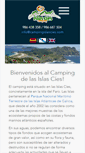 Mobile Screenshot of campingislascies.com